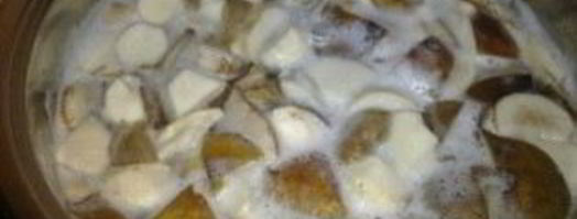 маринованные белые грибы без уксуса. Шаг 4