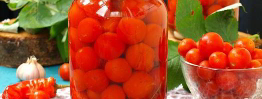 маринованные черри с острым перцем. Шаг 4