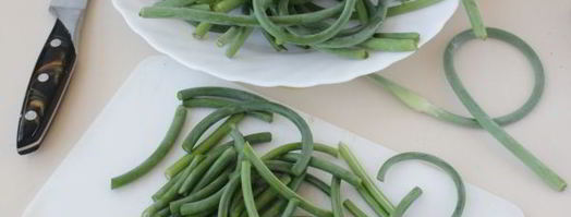 маринованные чесночные стрелки на зиму. Шаг 3