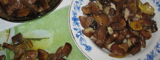 маринованные грибы с овощами. Шаг 2