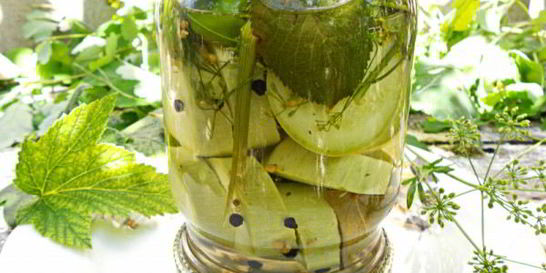 Маринованные кабачки для ленивых