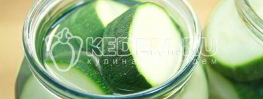 маринованные кабачки на зиму. Шаг 4