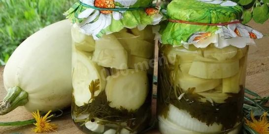 Маринованные кабачки с аспирином