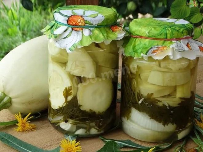 Рецепт маринованных кабачков с аспирином
