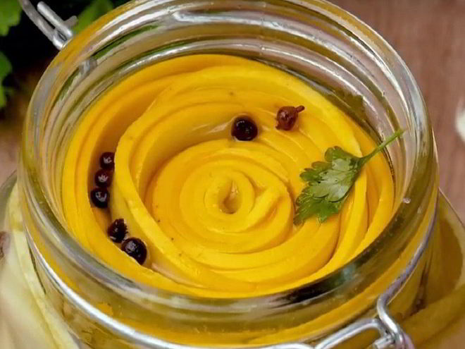 Рецепт маринованных кабачков с петрушкой