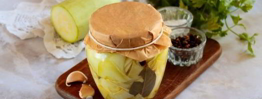 маринованные кабачки слайсами на зиму. Шаг 9