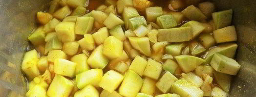 маринованные кабачки в карри. Шаг 11