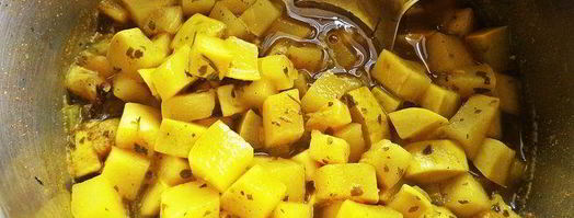 маринованные кабачки в карри. Шаг 13