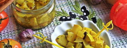 маринованные кабачки в карри. Шаг 19