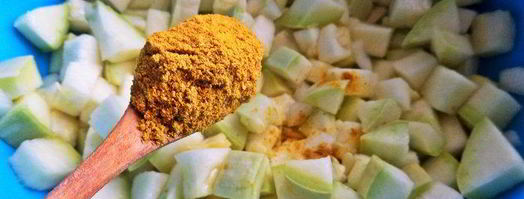 маринованные кабачки в карри. Шаг 4