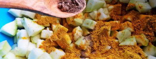 маринованные кабачки в карри. Шаг 5