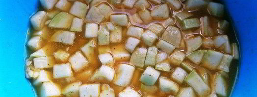 маринованные кабачки в карри. Шаг 8