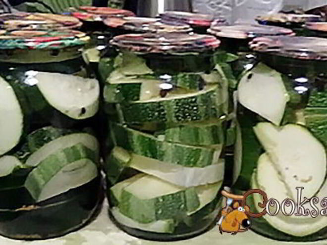 Рецепт маринованных кабачков