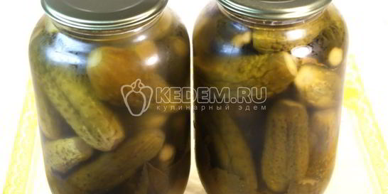 Маринованные хрустящие огурчики на зиму