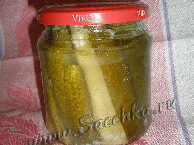 Рецепт маринованных огурцов на зиму