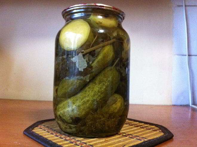 Рецепт маринованных огурцов с кабачками