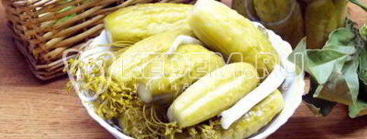 маринованные огурцы с хреном. Шаг 14