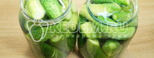 маринованные огурцы с хреном. Шаг 10