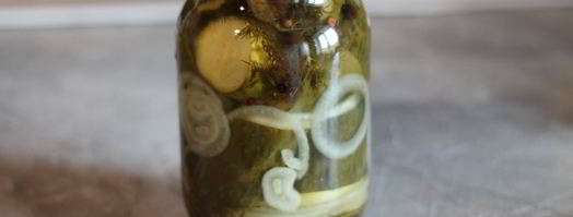 маринованные огурцы с луком. Шаг 7