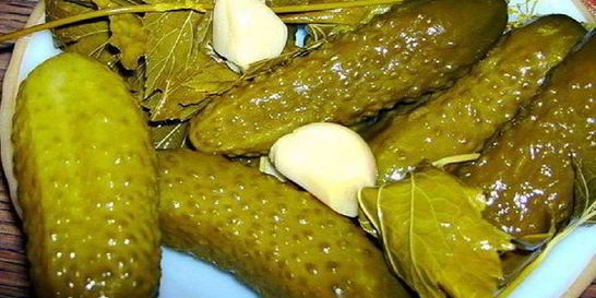 Маринованные огурцы с уксусом