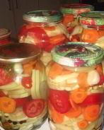 Маринованные овощи Краски лета