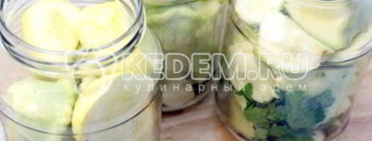 маринованные патиссоны. Шаг 3