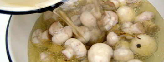 маринованные шампиньоны на закуску. Шаг 4