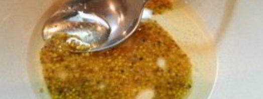 маринованные шампиньоны с маслом и уксусом. Шаг 3