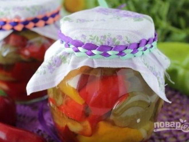Рецепт маринованных сладких перцев