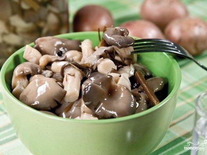 Рецепт маринованных вешенок за сутки