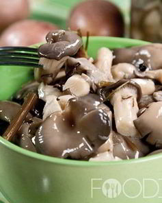 Маринованные вешенки