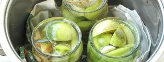 маринованные зеленые помидоры на зиму. Шаг 7