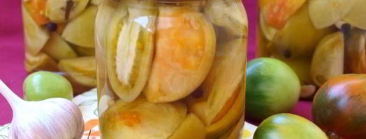 маринованные зеленые помидоры на зиму. Шаг 9