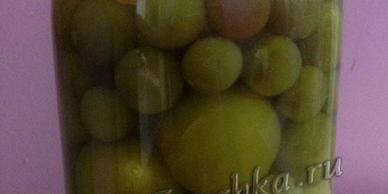 Маринованные зеленые помидоры