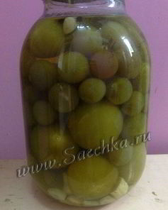 Маринованные зеленые помидоры