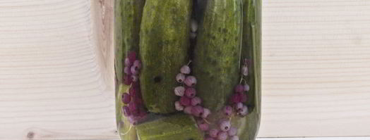 огурцы маринованные с красной смородиной. Шаг 14