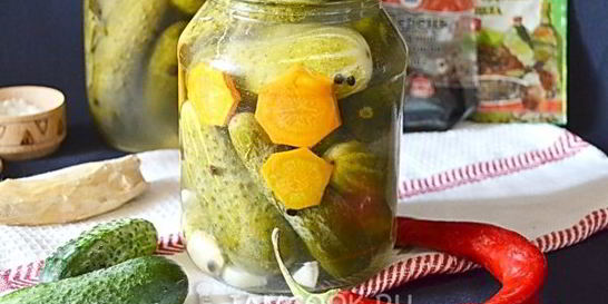 Огурцы сладкие маринованные на зиму