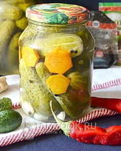 Огурцы сладкие маринованные на зиму