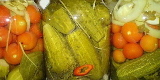 Острые маринованные огурчики на зиму