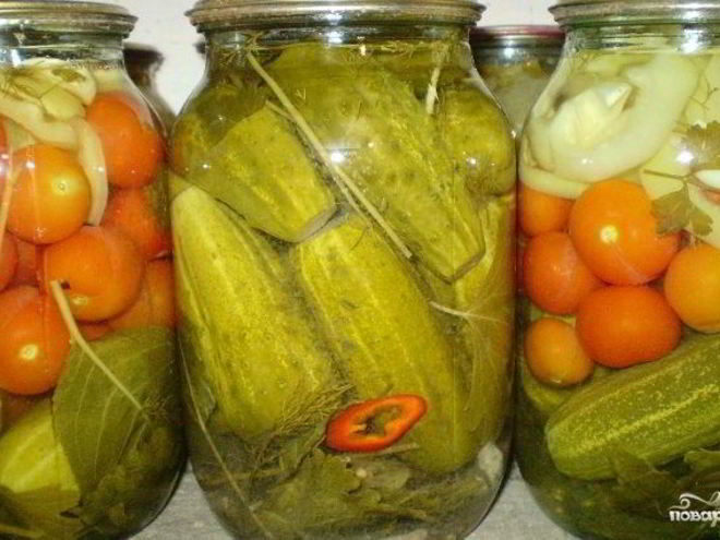 Рецепт острых маринованных огурчиков на зиму