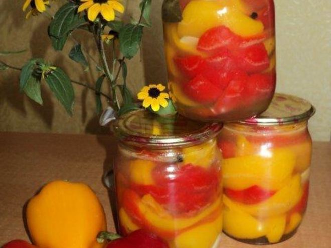 Рецепт перца маринованного с медом