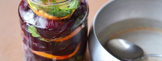 свекла, маринованная с апельсином. Шаг 10