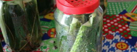 закусочные маринованные огурцы. Шаг 4