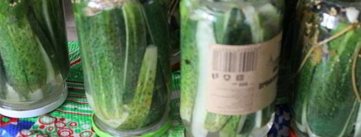 закусочные маринованные огурцы. Шаг 6