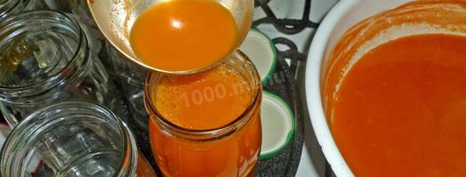 морковный сок на зиму. Шаг 8