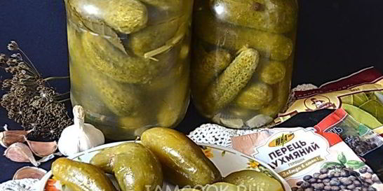 Огурцы на зиму Проще простого