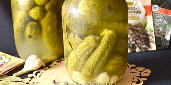 Огурцы на зиму в литровых банках