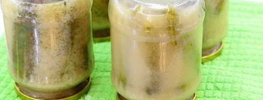 огурцы в горчичной заливке на зиму. Шаг 10