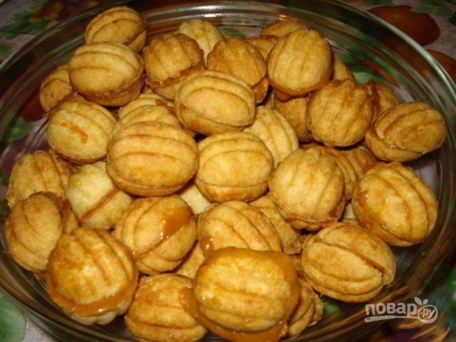 Рецепт орехов со сгущенкой