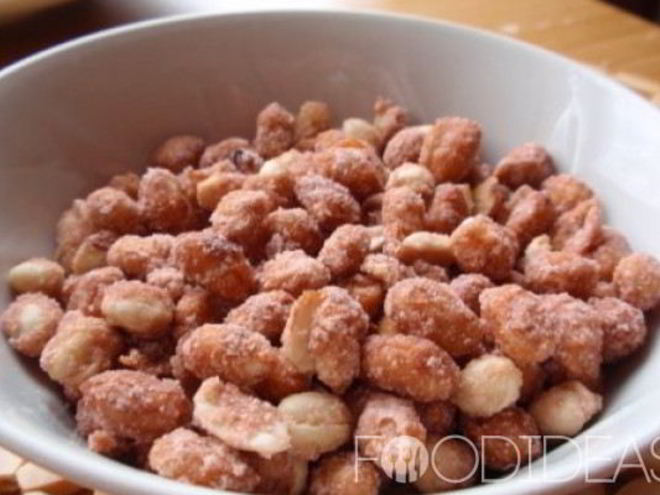 Рецепт орехов в сахарной глазури